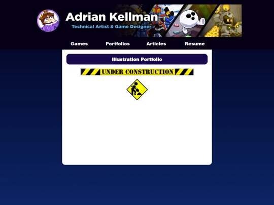 portfolios/illustration screenshot