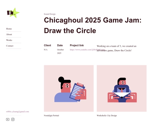 Portfolio/chicaghoul2025 screenshot
