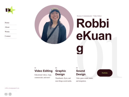 Portfolio screenshot