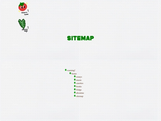 sitemap screenshot