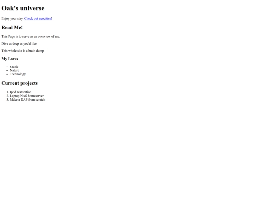 index screenshot
