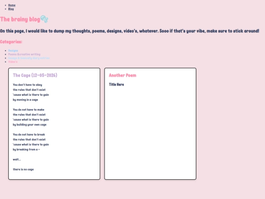 blog screenshot