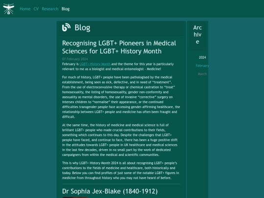 blog screenshot