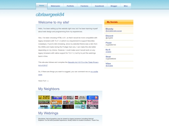 index screenshot
