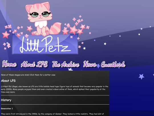 aboutlps screenshot