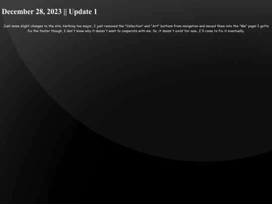 updates screenshot