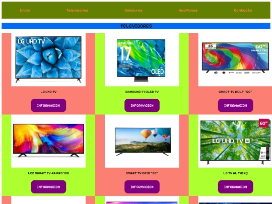 carlosmarcos/televisores screenshot