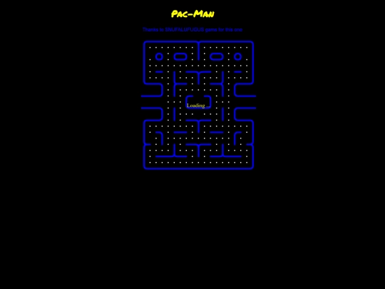 Snufalufugus_Games/Pac-Man screenshot