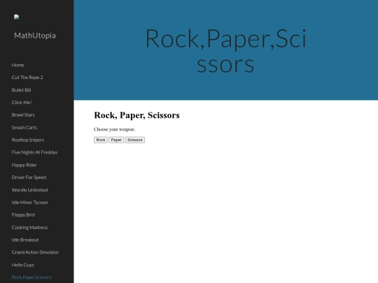 Snufalufugus_Games/RockPaperScissors screenshot