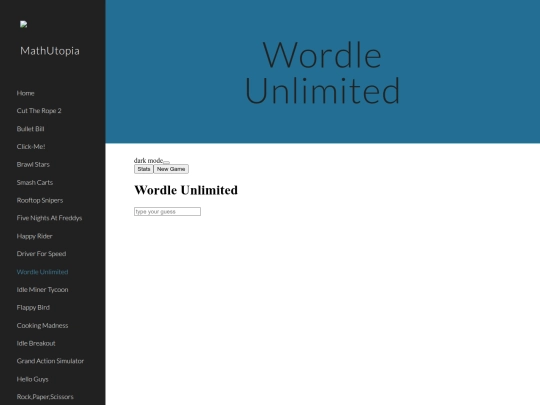 Snufalufugus_Games/Wordle_Unlimited screenshot