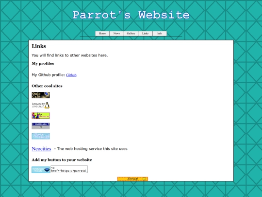 links screenshot