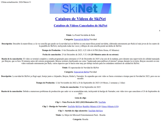 VIDEO/Cancelados screenshot