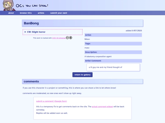 ocs/banbong screenshot