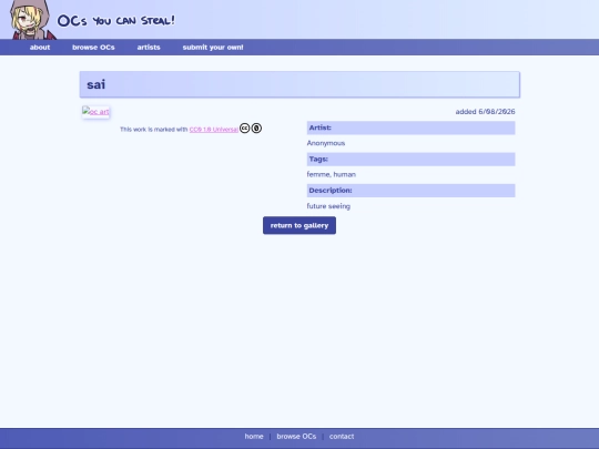 ocs/sai screenshot