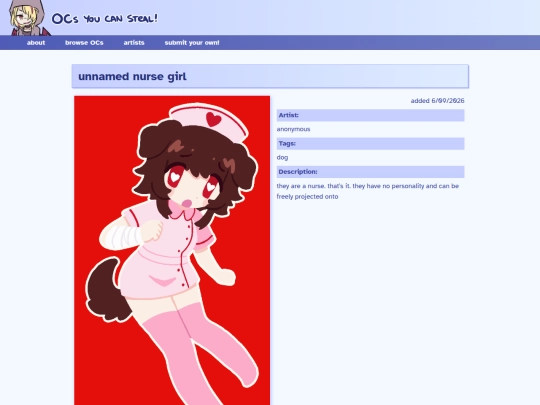 ocs/unnamed-nurse-girl screenshot