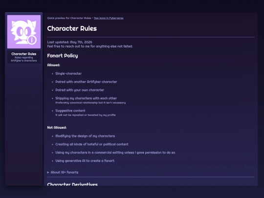 e/info/ocrules screenshot