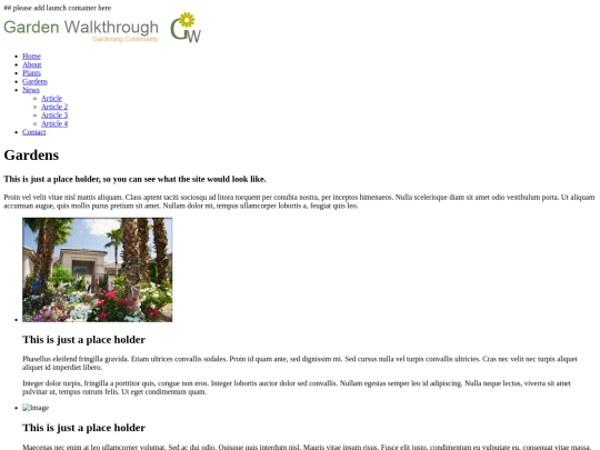 gardens screenshot