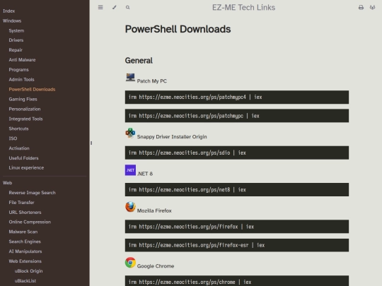 windows/powershell-downloads screenshot