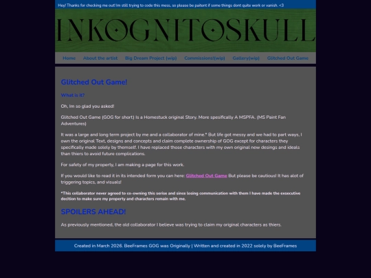 GlitchedOutGame screenshot