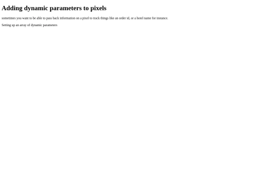 dynamic_parameters screenshot