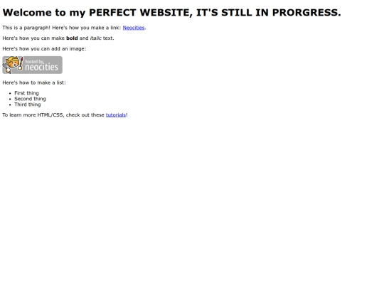 index screenshot