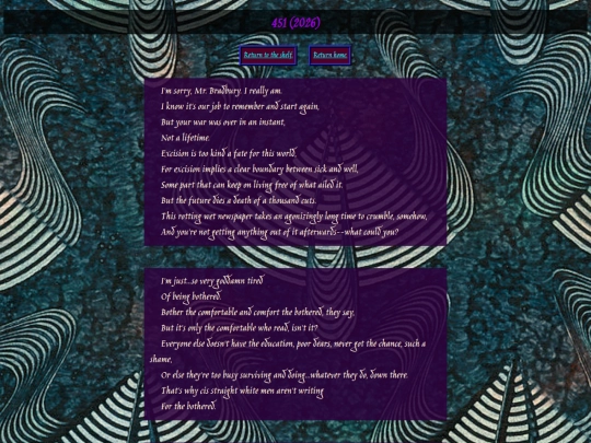 poetry/451 screenshot