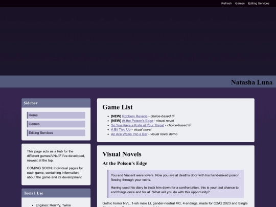games screenshot