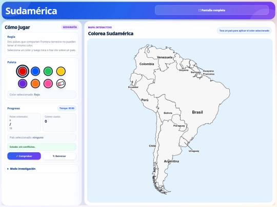 Sudamérica screenshot