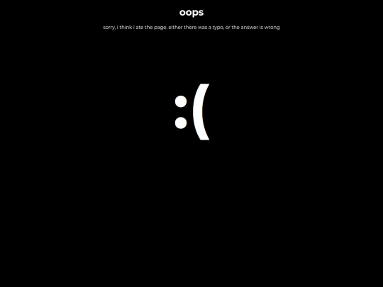 not_found screenshot