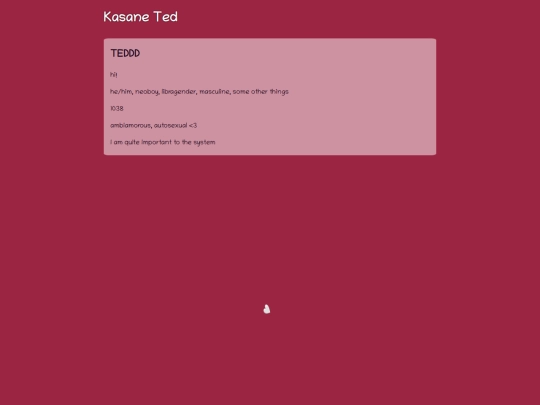 sys/ted screenshot