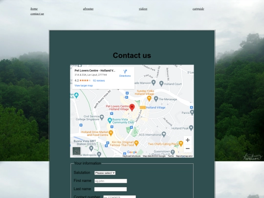 contactus screenshot