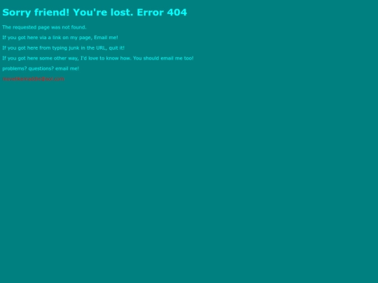 not_found screenshot