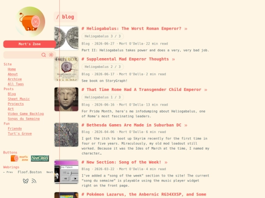 blog screenshot