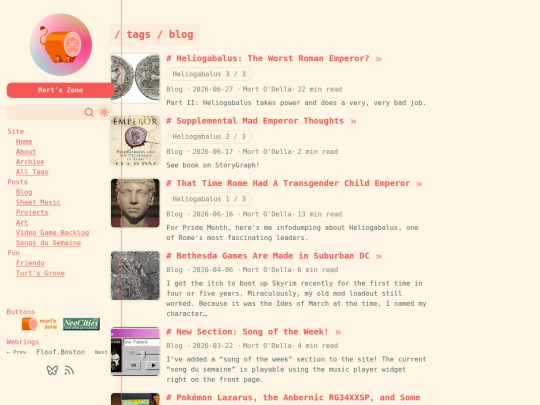 tags/blog screenshot
