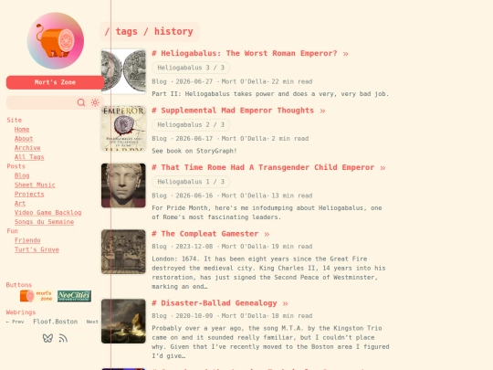 tags/history screenshot