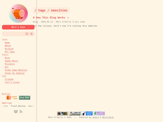 tags/neocities screenshot