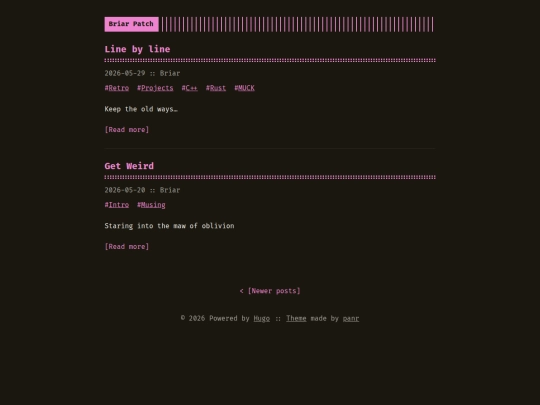 posts/page/2 screenshot