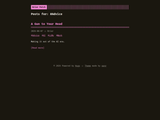 tags/advice screenshot