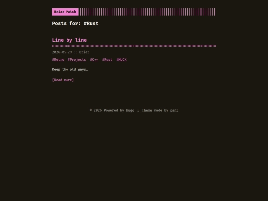 tags/rust/page/1 screenshot