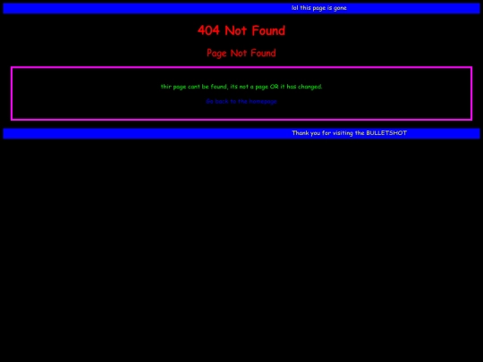 not_found screenshot