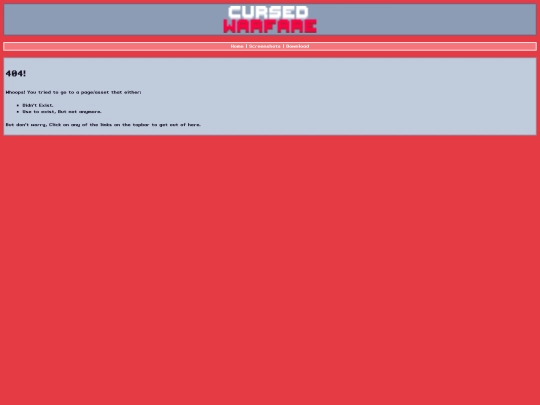 not_found screenshot