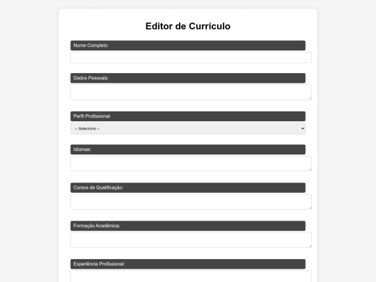 curriculum screenshot