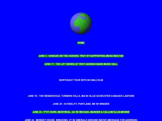 SHOWS screenshot