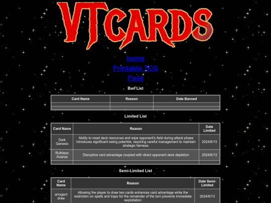 banlist screenshot