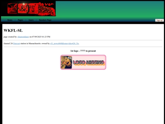 feverdreamlogos/pages/wkflsl screenshot