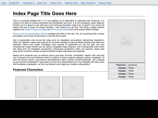 index screenshot