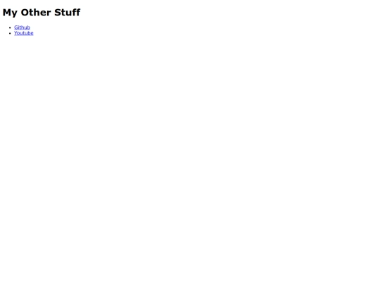 my_other_stuff screenshot