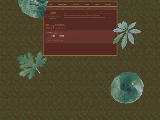 tools/dither screenshot
