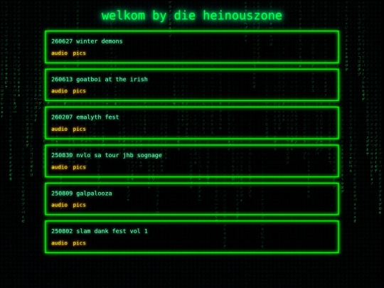 index screenshot
