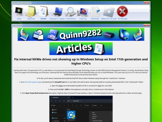 intel-rst-vmd-windows-setup screenshot
